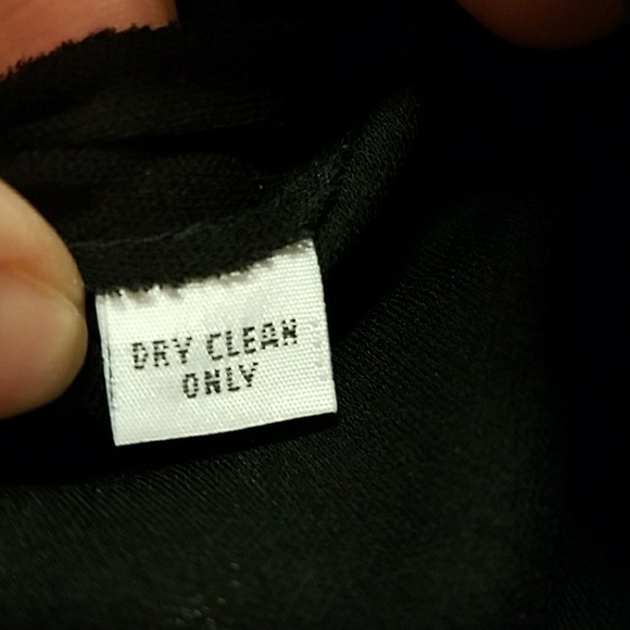 Designer matte Jersey black dress - Picture 5 of 6